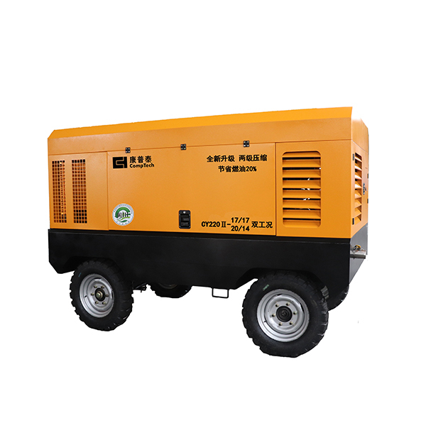 Diesel Portable Screw Air Compressor