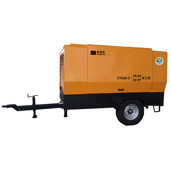 Diesel Portable Screw Air Compressor